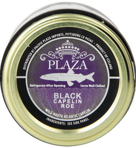 Plaza Premium Quality Capelin caviar Black