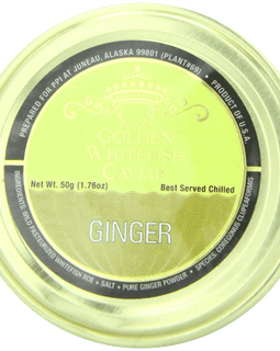 Plaza Premium Quality Golden Whitefish caviar Ginger Infused